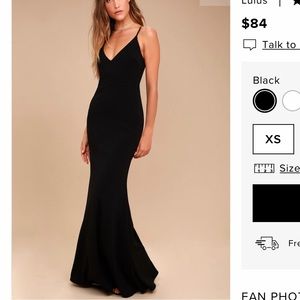 Lulu’s Infinite Glory Dress